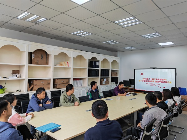 机器人教工第一党支部开展“学习贯彻党的二十届三中...